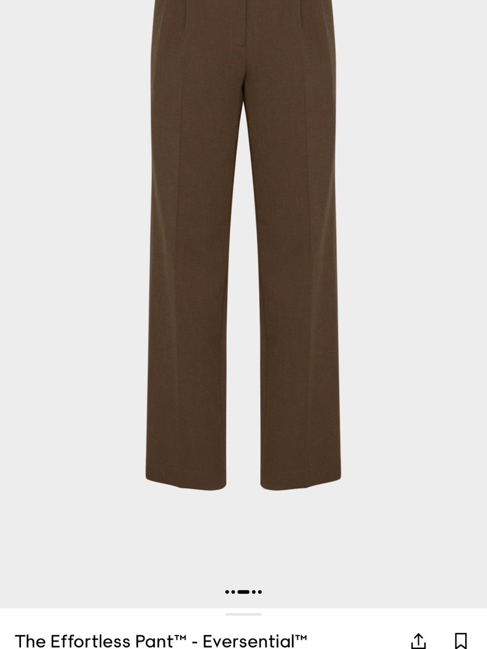 Wilfred Aritzia Brown Women’s Trousers